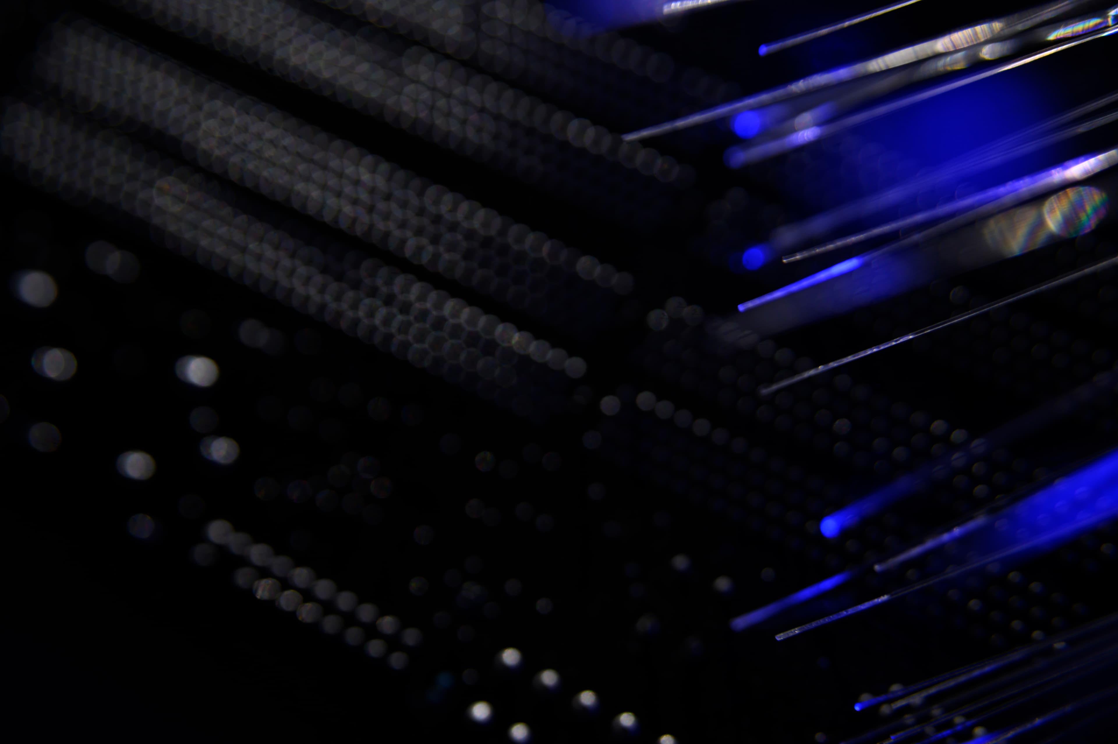 Network infrastructure with optical fiber cables